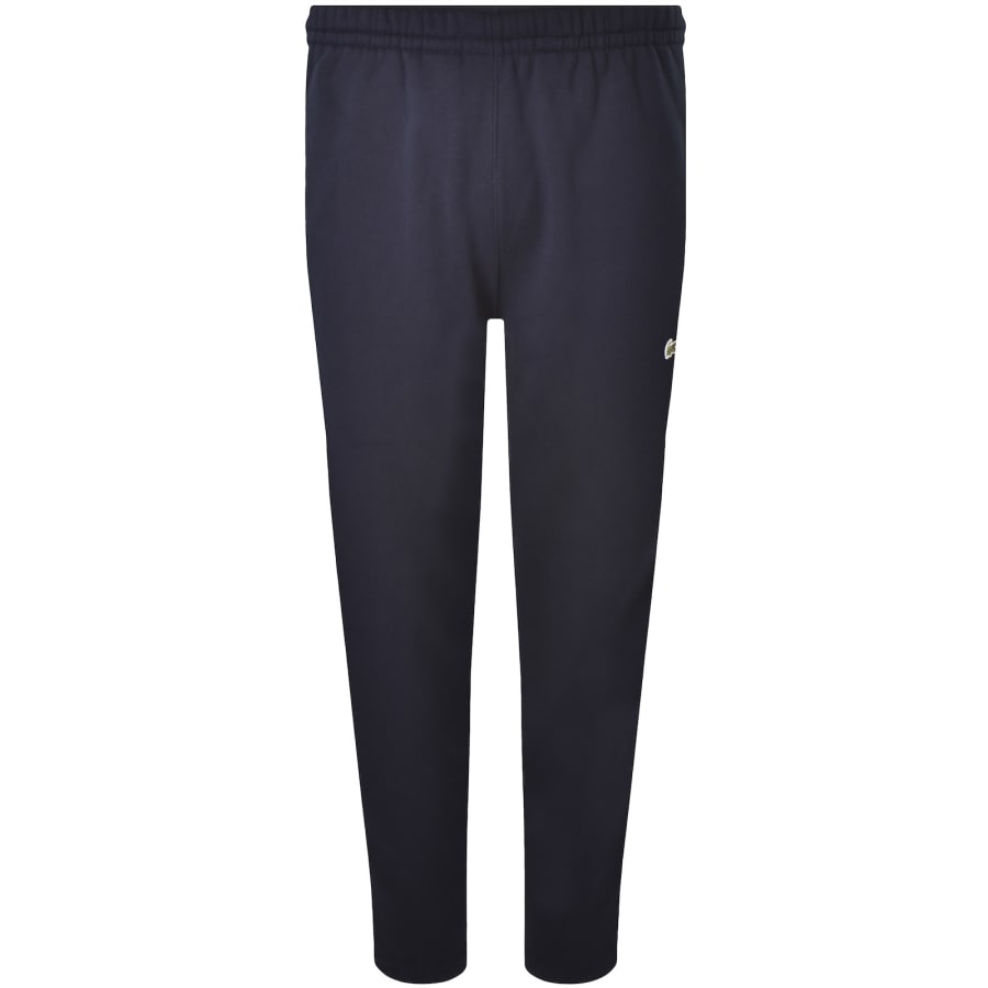 Image number 2 for Lacoste Logo Tape Joggers Navy