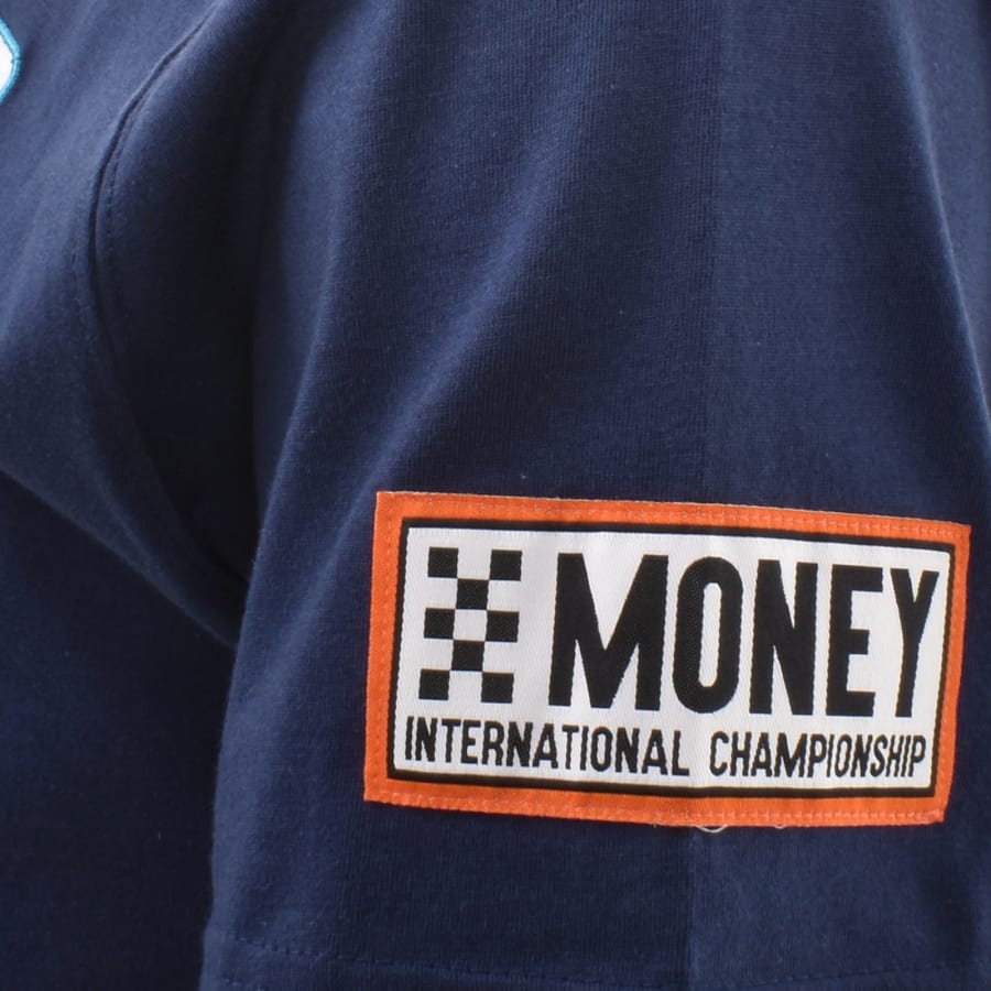Image number 3 for Money Patch T Shirt Navy