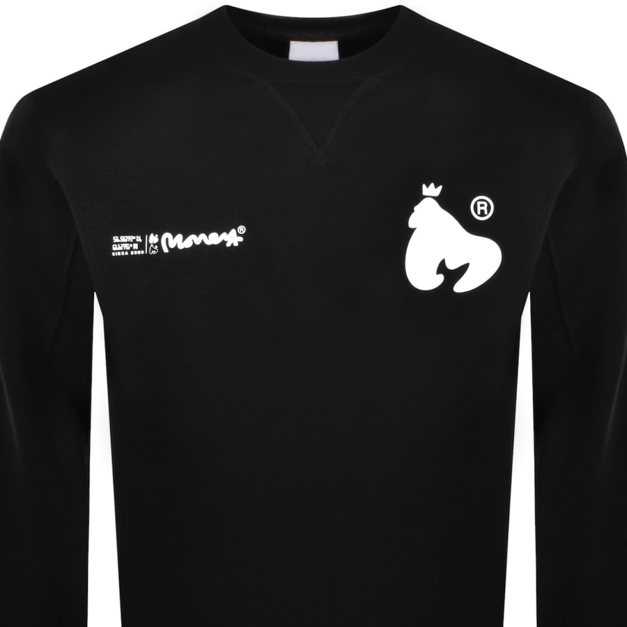Image number 3 for Money Ape Signature Sweatshirt Black