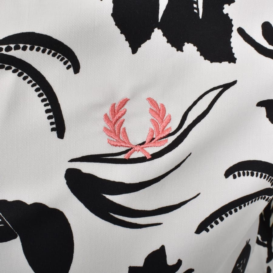 Image number 3 for Fred Perry Revere Collar Shirt White