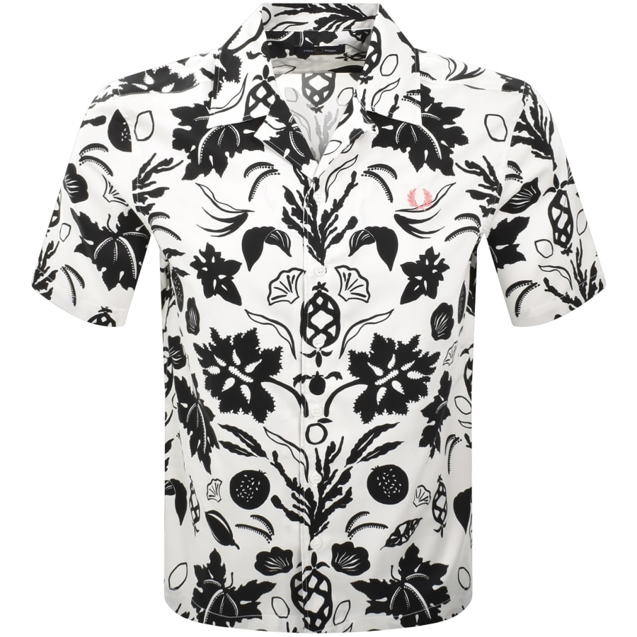 Image number 1 for Fred Perry Revere Collar Shirt White