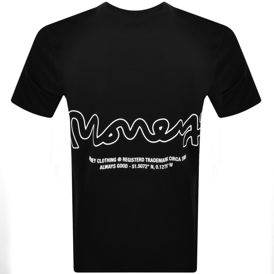 Image number 3 for Money Ape Signature T Shirt Short Set Black