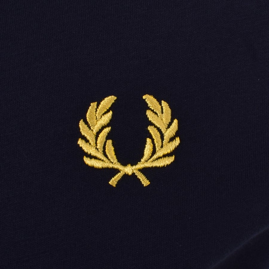 Image number 3 for Fred Perry Twin Tipped T Shirt Navy