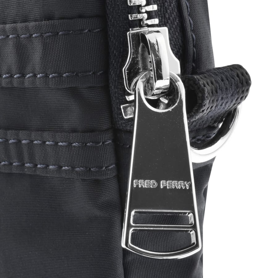 Image number 4 for Fred Perry Brentham Nylon Side Bag Navy