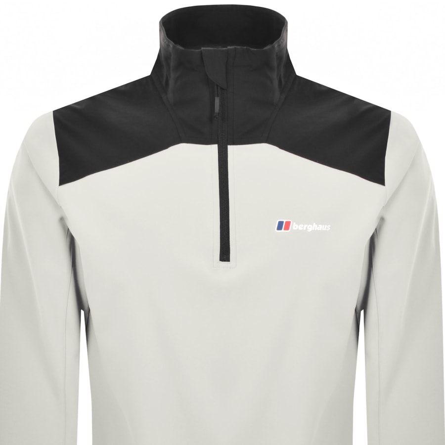 Image number 2 for Berghaus Terrain Trek Half Zip Jacket Grey
