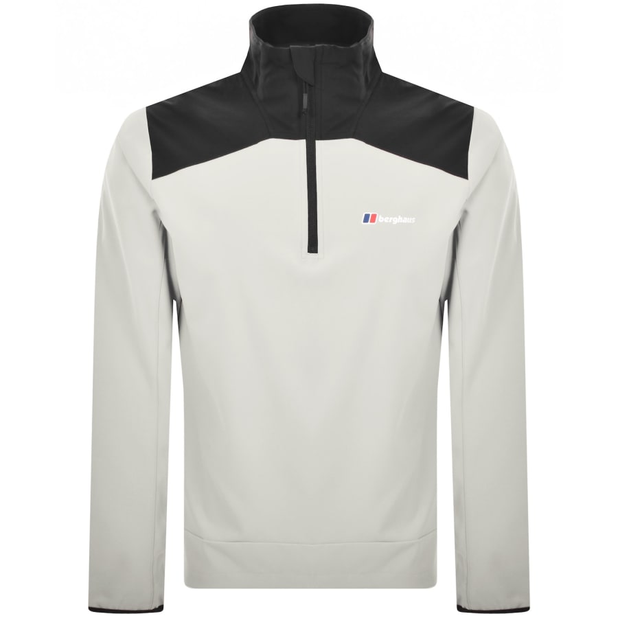 Image number 1 for Berghaus Terrain Trek Half Zip Jacket Grey