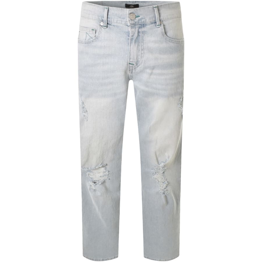 Image number 2 for True Religion Geno Light Wash Slim Jeans Blue