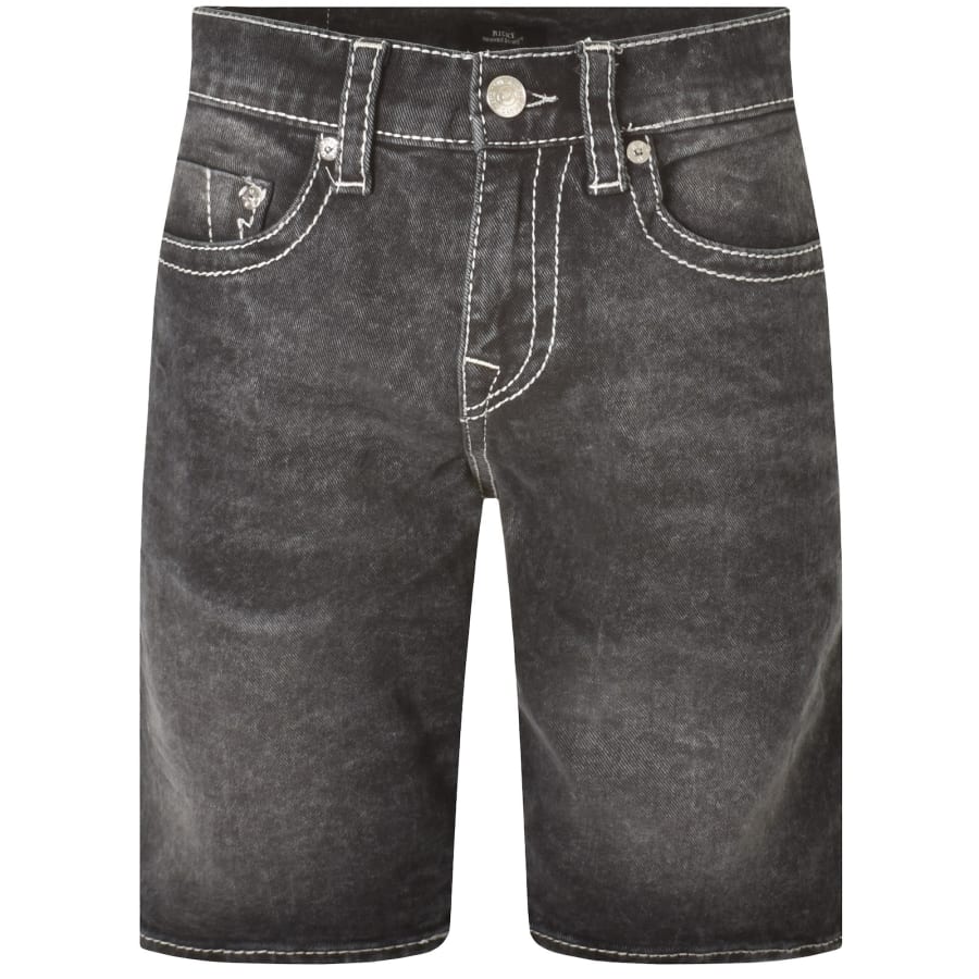Image number 2 for True Religion Ricky Shorts Washed Black