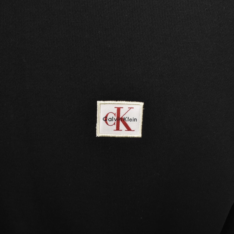 Image number 3 for Calvin Klein Jeans Terry Sweatshirt Black