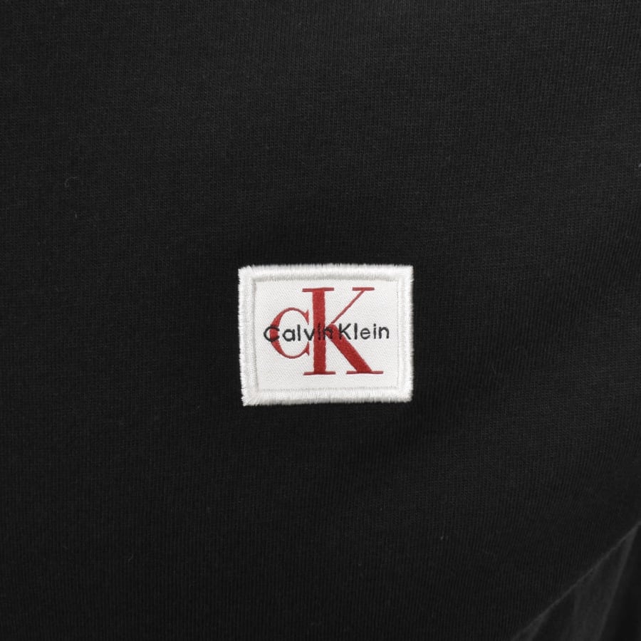 Image number 3 for Calvin Klein Jeans Badge T Shirt Black