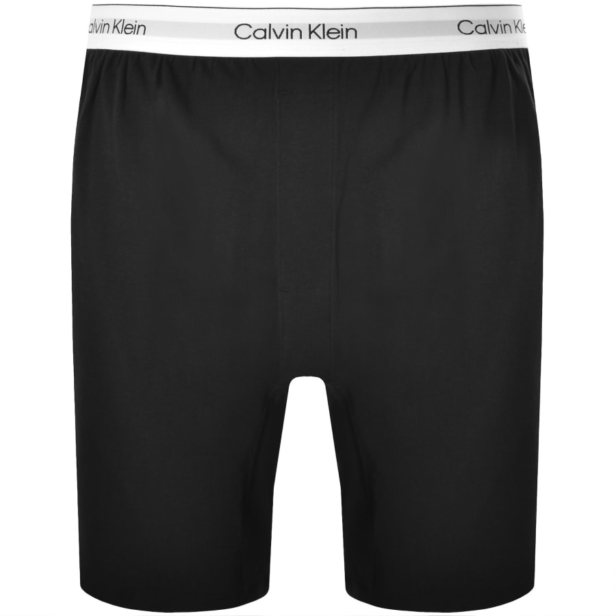Image number 1 for Calvin Klein Jersey Shorts Black