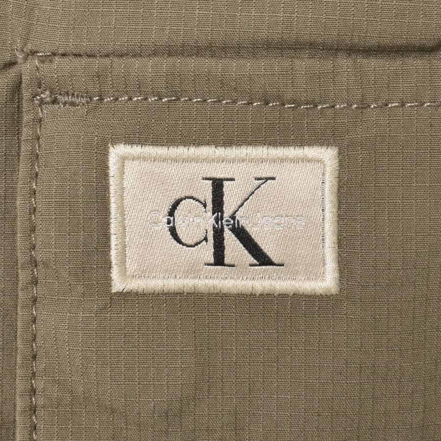 Image number 3 for Calvin Klein Jeans Cargo Shorts Khaki
