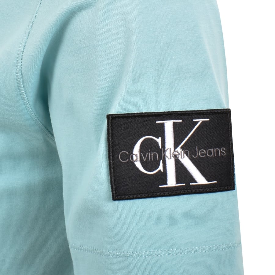Image number 4 for Calvin Klein Jeans Badge T Shirt Blue