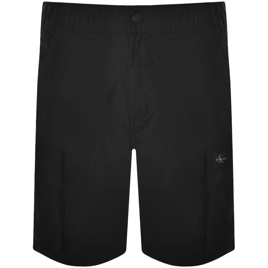 Image number 1 for Calvin Klein Jeans Cargo Shorts Black
