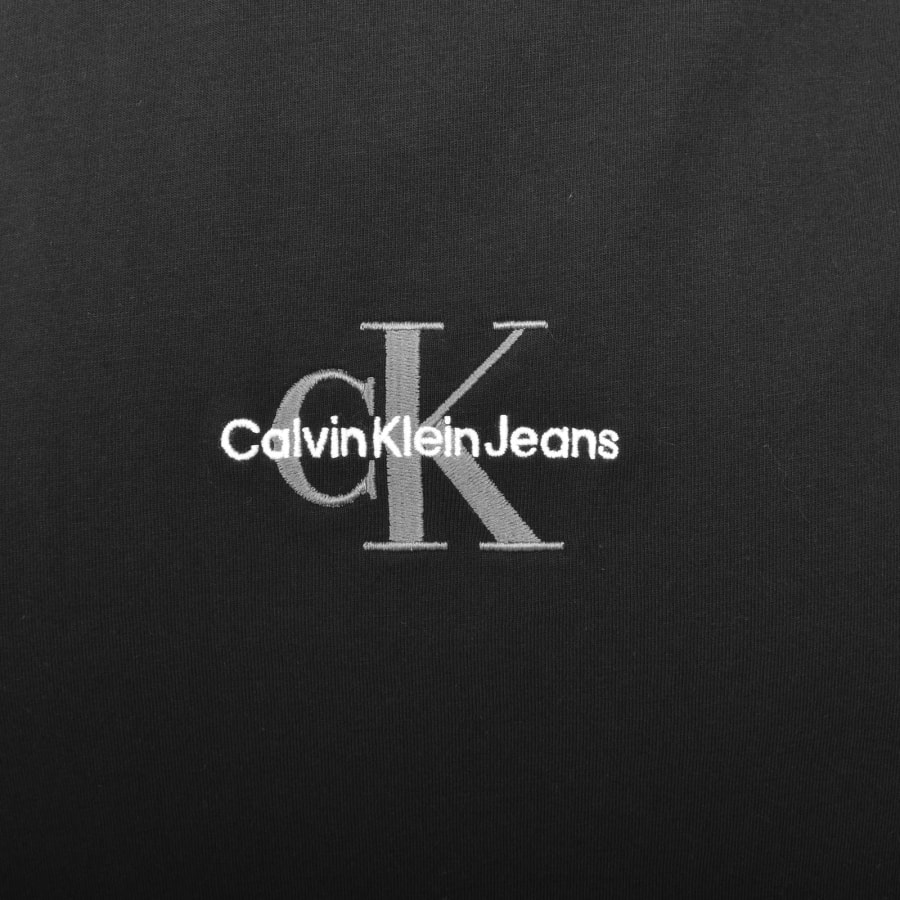 Image number 3 for Calvin Klein Jeans Relaxed Fit Logo Vest Black