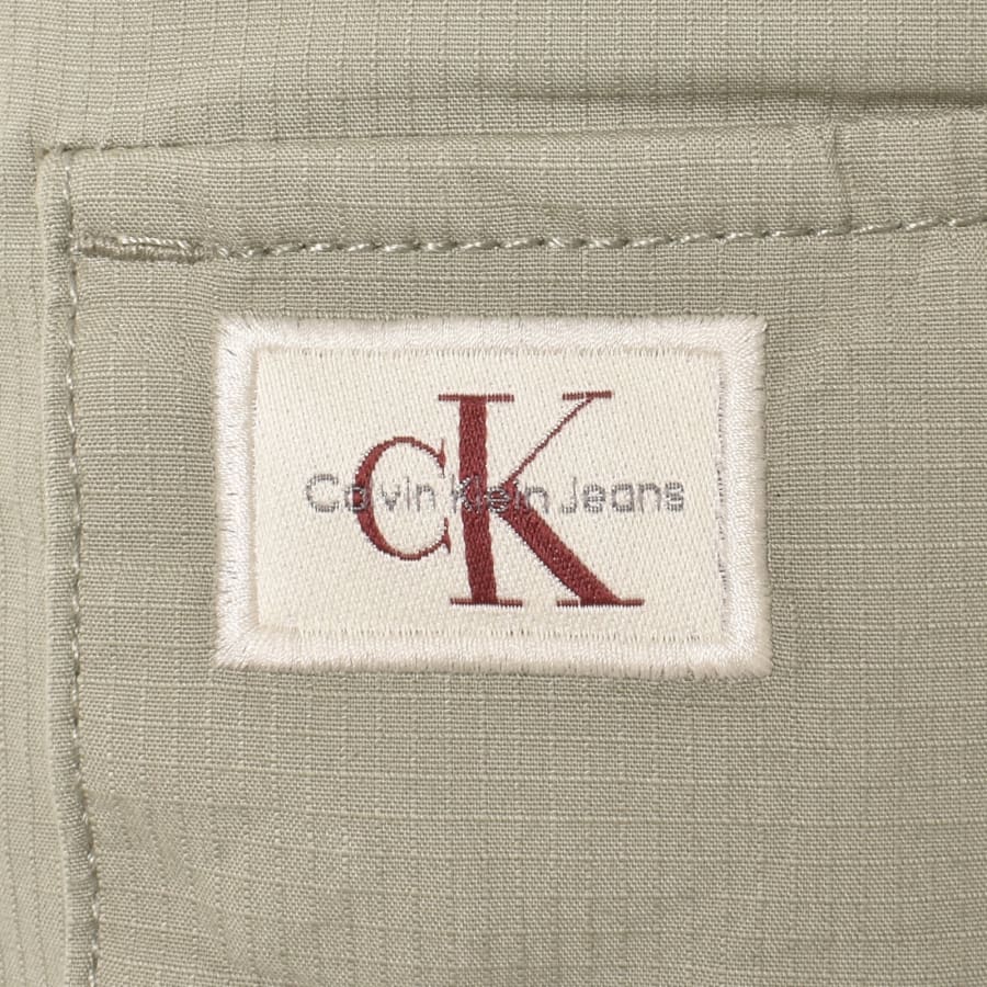 Image number 3 for Calvin Klein Jeans Cargo Shorts Green