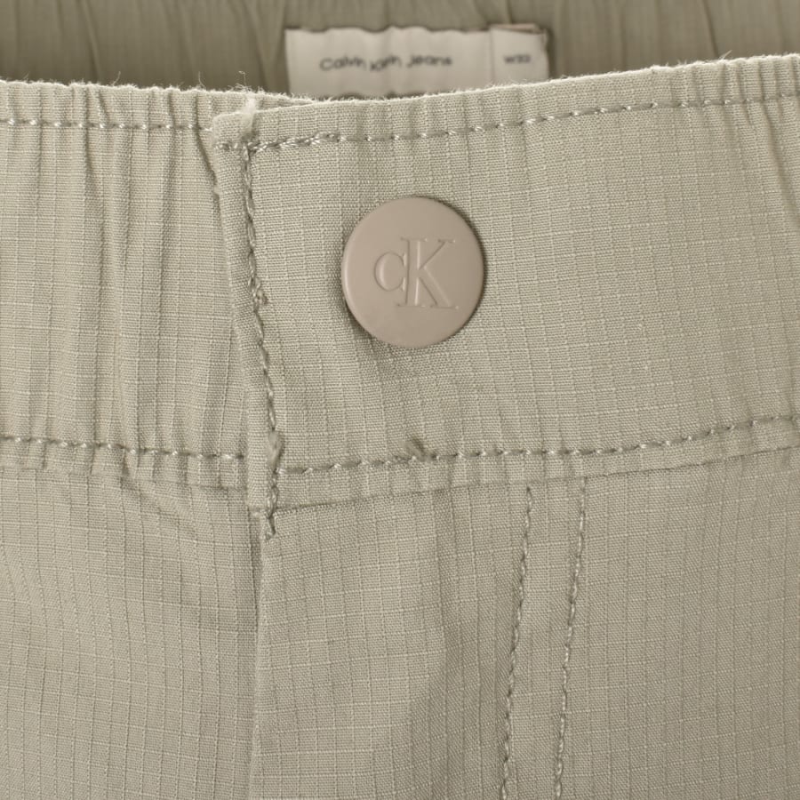 Image number 5 for Calvin Klein Jeans Cargo Shorts Green