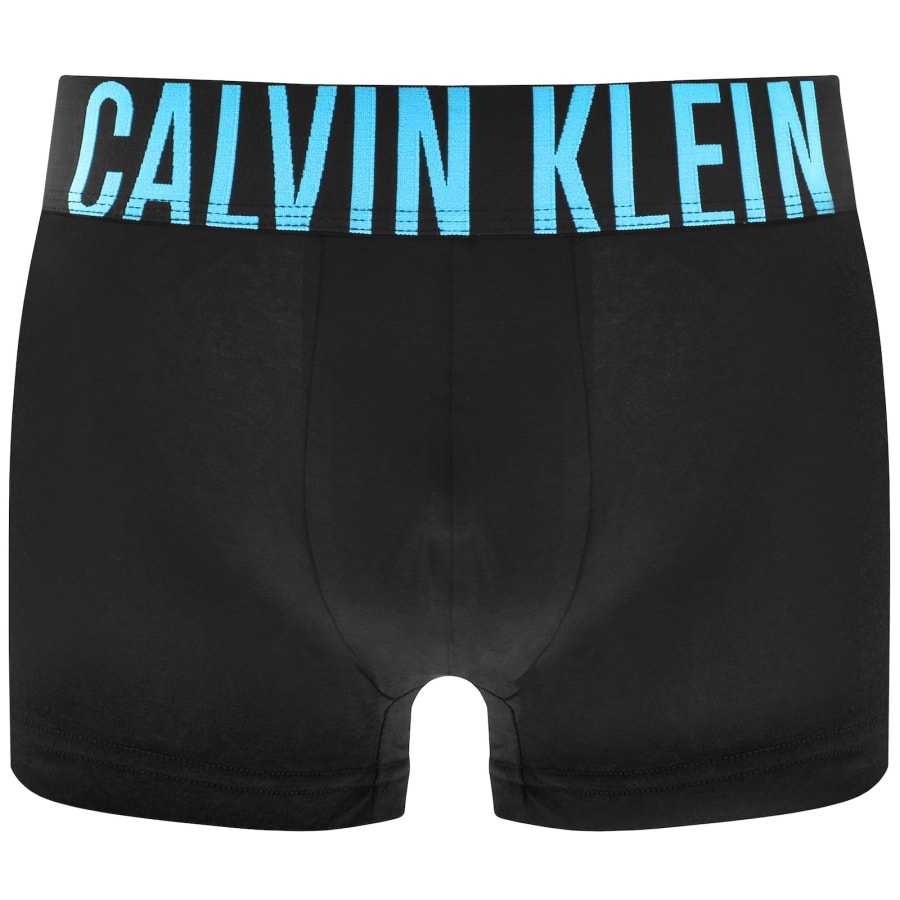 Image number 2 for Calvin Klein Underwear 3 Pack Trunks Black