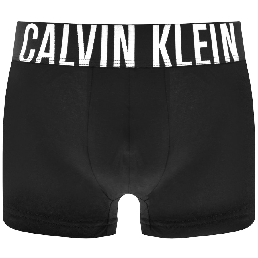 Image number 3 for Calvin Klein Underwear 3 Pack Trunks Black