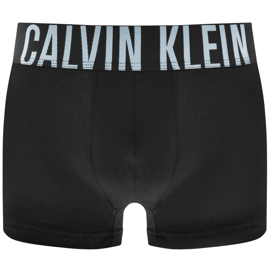 Image number 4 for Calvin Klein Underwear 3 Pack Trunks Black