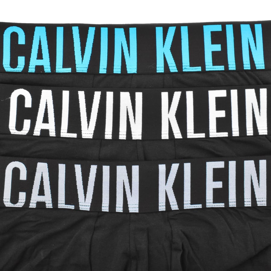 Image number 5 for Calvin Klein Underwear 3 Pack Trunks Black