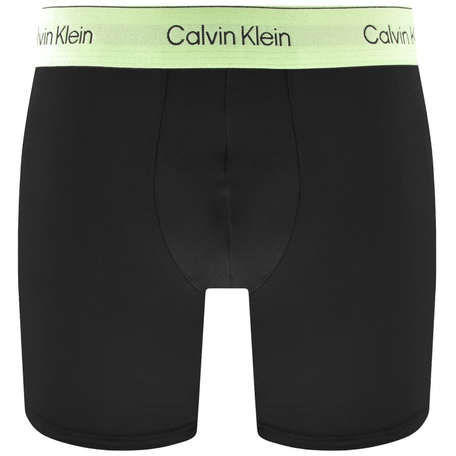 Image number 4 for Calvin Klein Underwear 3 Pack Boxer Briefs Black