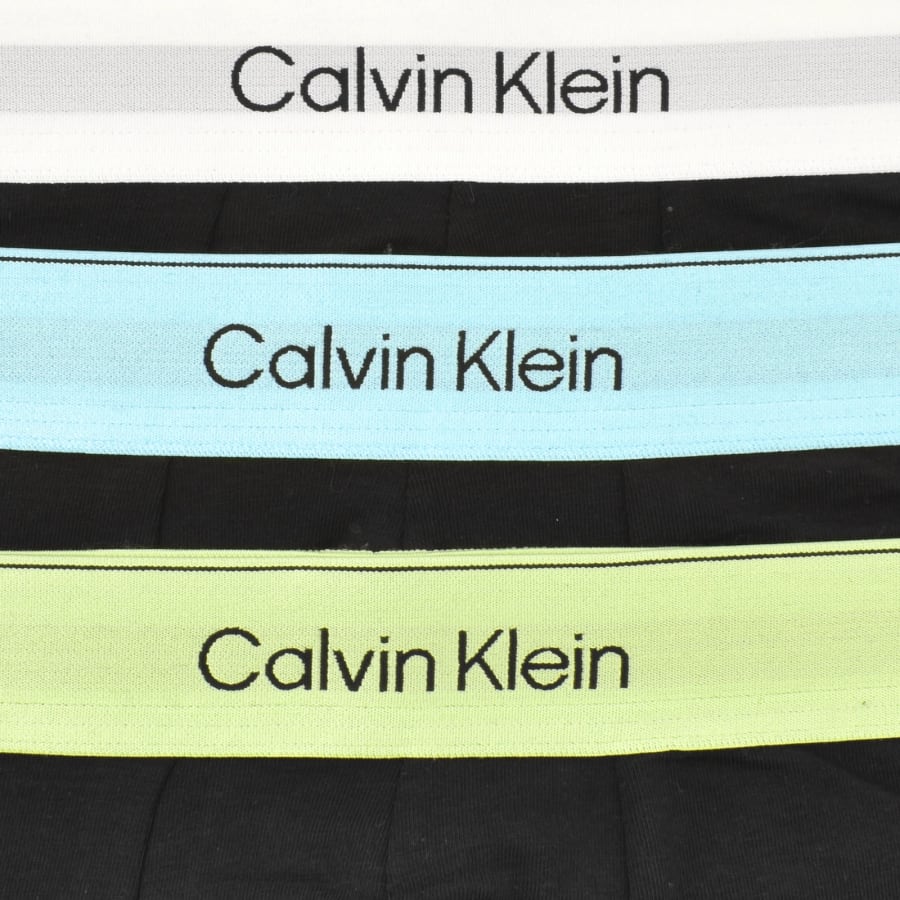 Image number 5 for Calvin Klein Underwear 3 Pack Boxer Briefs Black