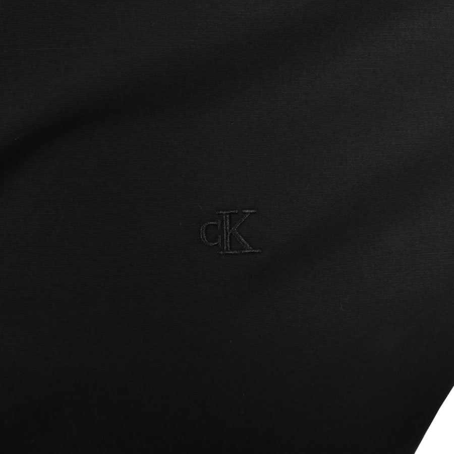 Image number 3 for Calvin Klein Slim Fit Solid Shirt Black