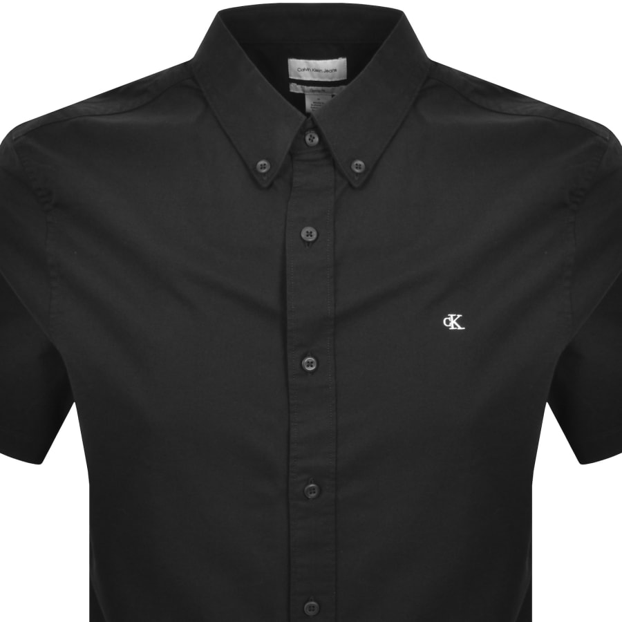 Image number 2 for Calvin Klein Jeans Oxford Shirt Black
