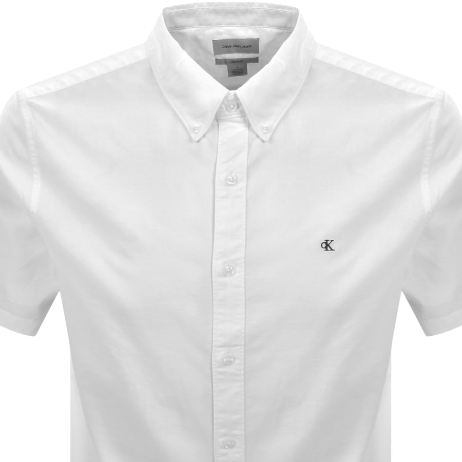 Image number 2 for Calvin Klein Jeans Oxford Shirt White