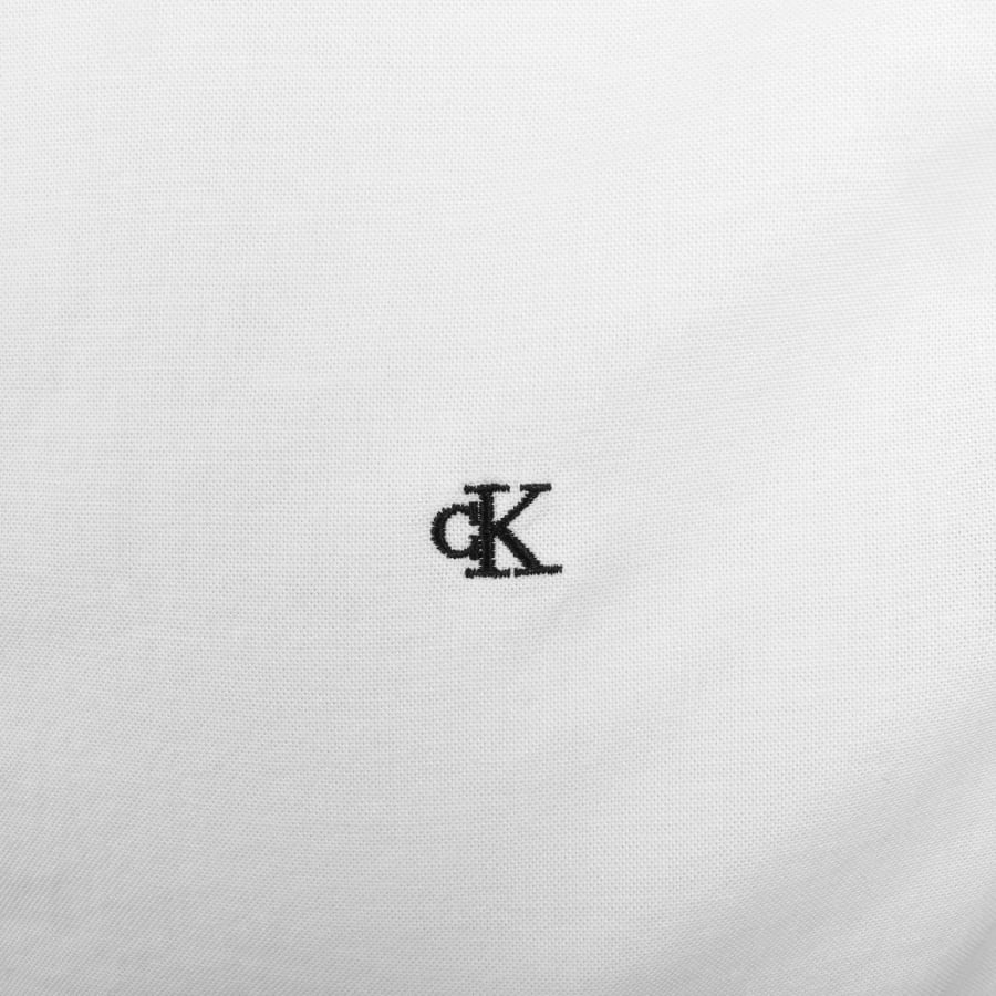 Image number 3 for Calvin Klein Jeans Oxford Shirt White