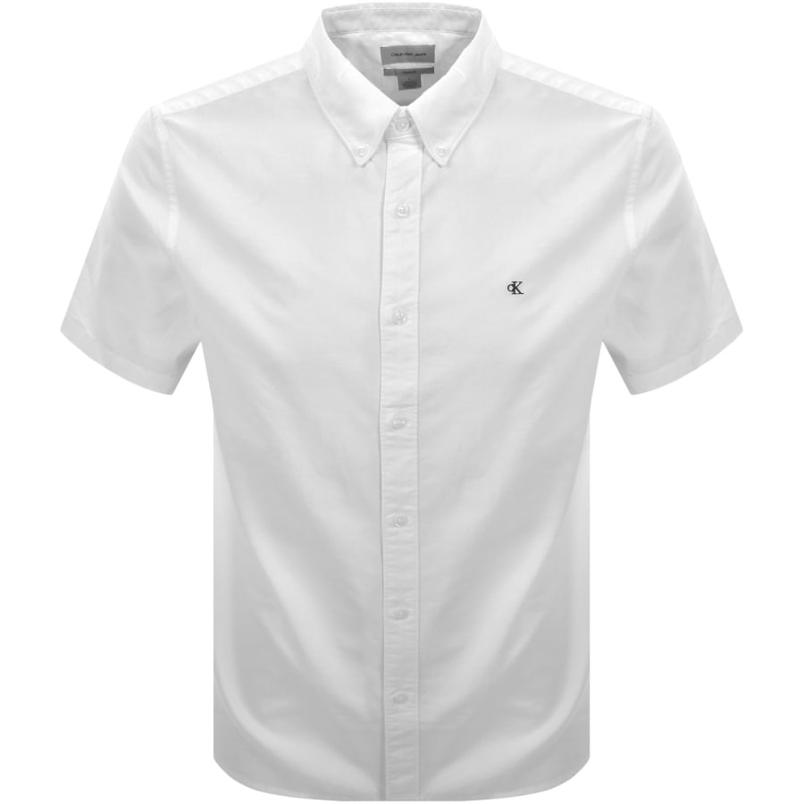 Image number 1 for Calvin Klein Jeans Oxford Shirt White