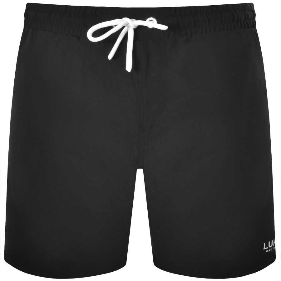 Image number 1 for Luke 1977 Stately Swim Shorts Black