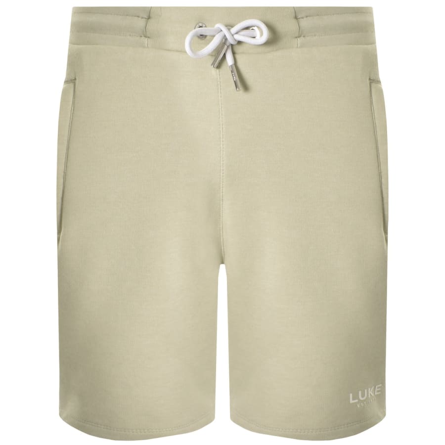 Image number 1 for Luke 1977 Staggering Sweat Shorts Pale Green