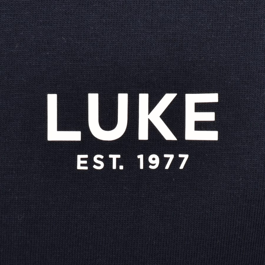 Image number 3 for Luke 1977 Exquisite Relaxed Fit T Shirt Navy