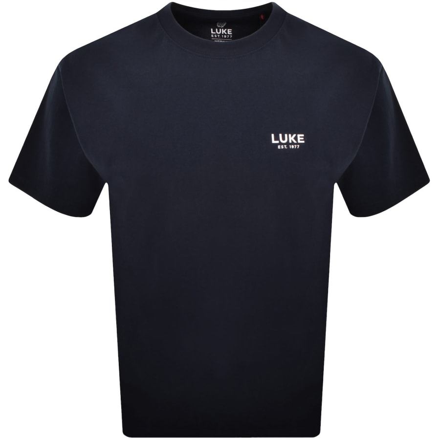 Image number 1 for Luke 1977 Exquisite Relaxed Fit T Shirt Navy