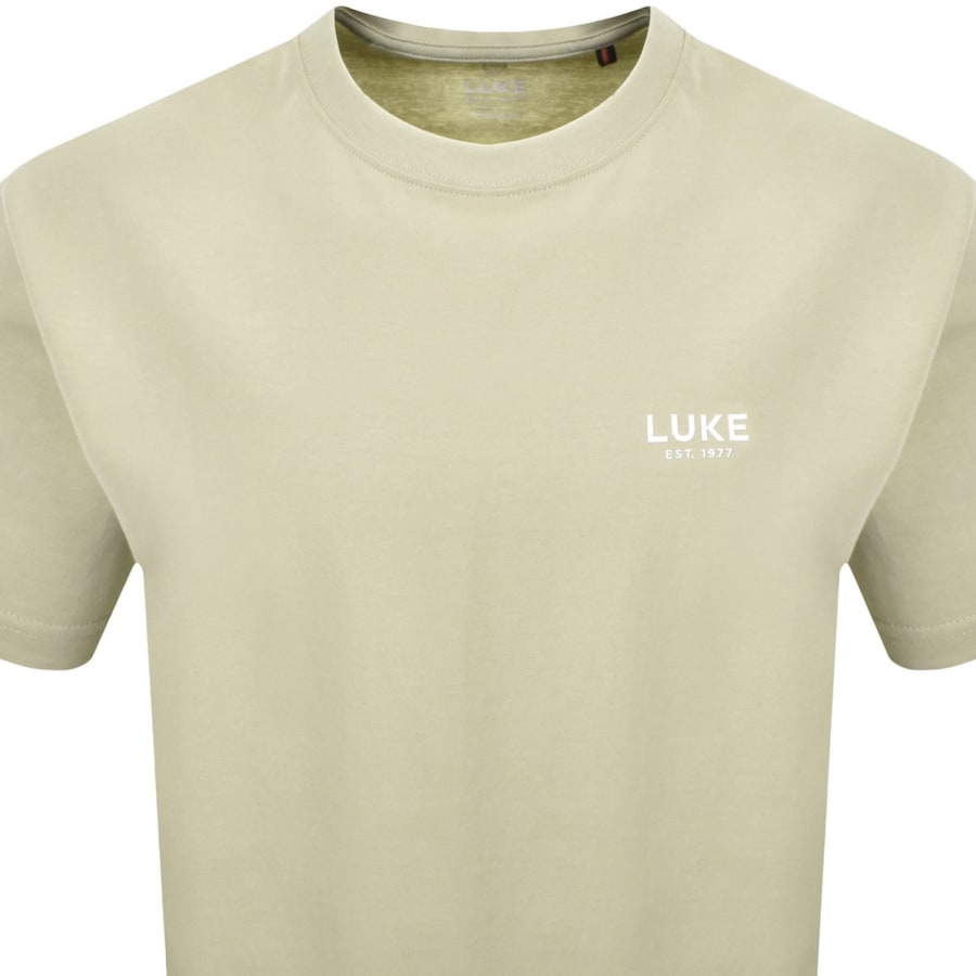 Image number 2 for Luke 1977 Exquisite Relaxed Fit T Shirt Green