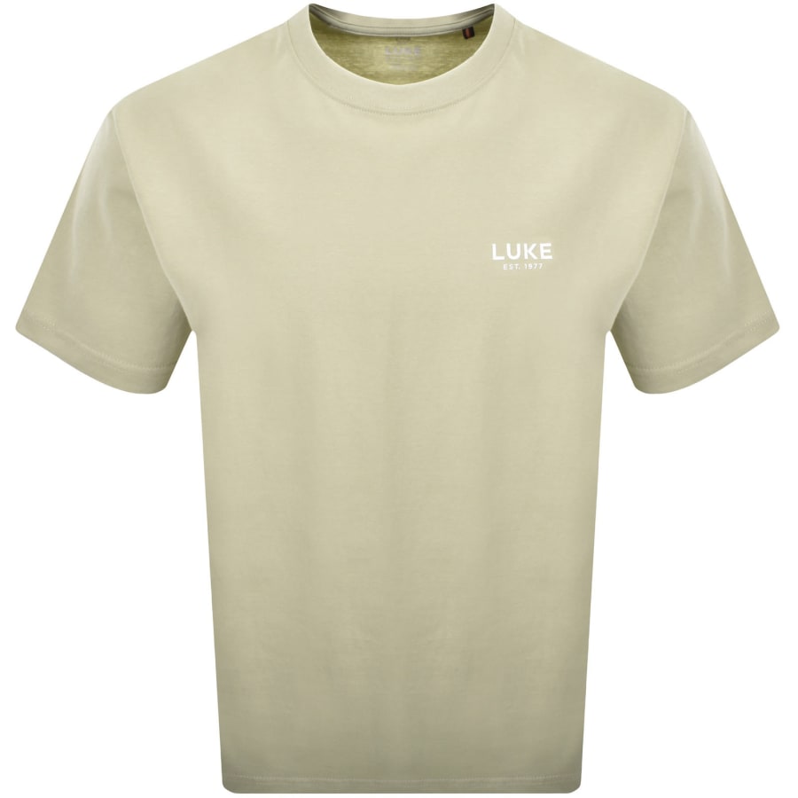 Image number 1 for Luke 1977 Exquisite Relaxed Fit T Shirt Green
