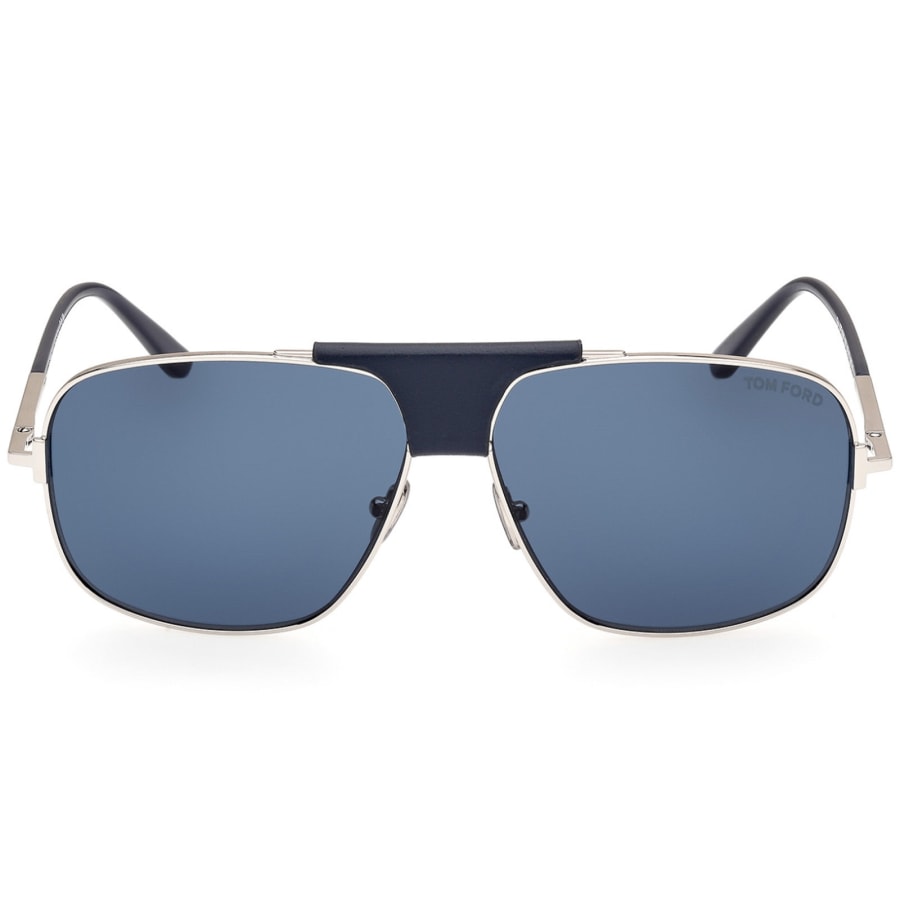 Image number 2 for Tom Ford FT1096 Tex Aviator Sunglasses Blue