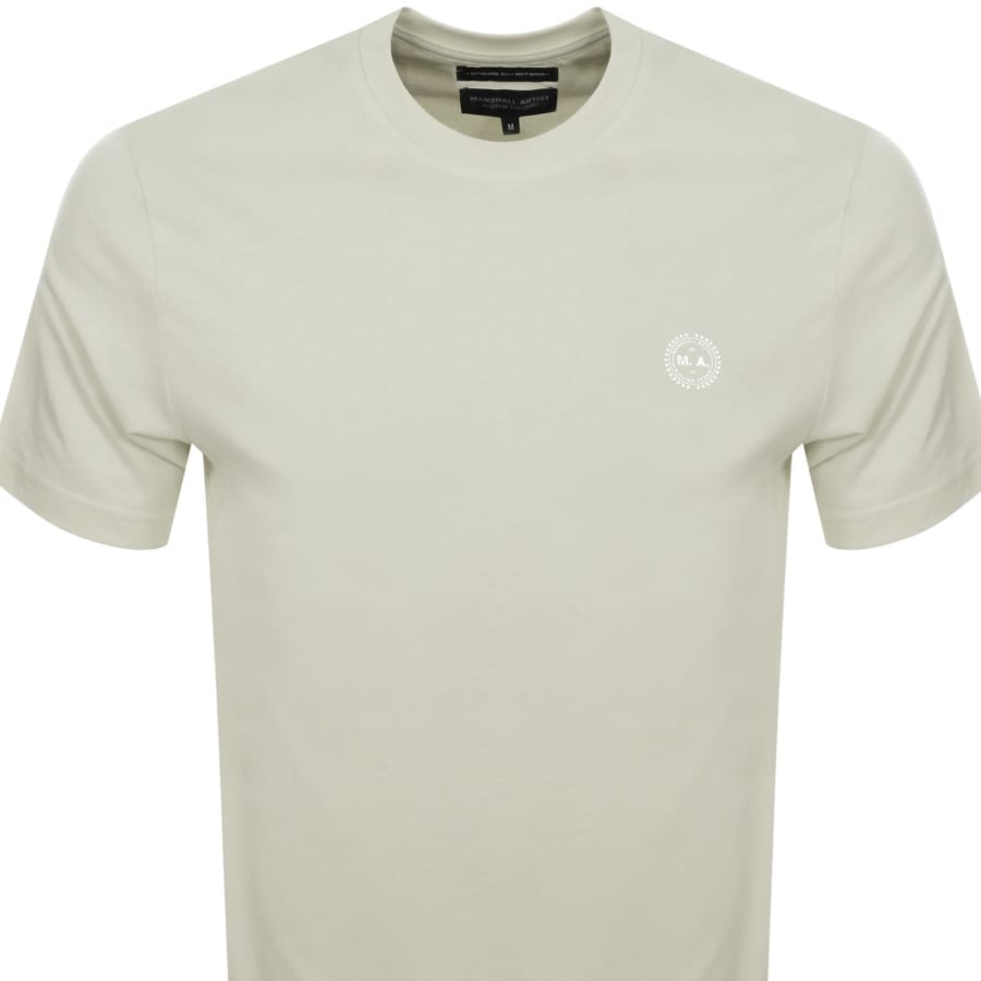 Image number 2 for Marshall Artist Delta T Shirt Stone Beige