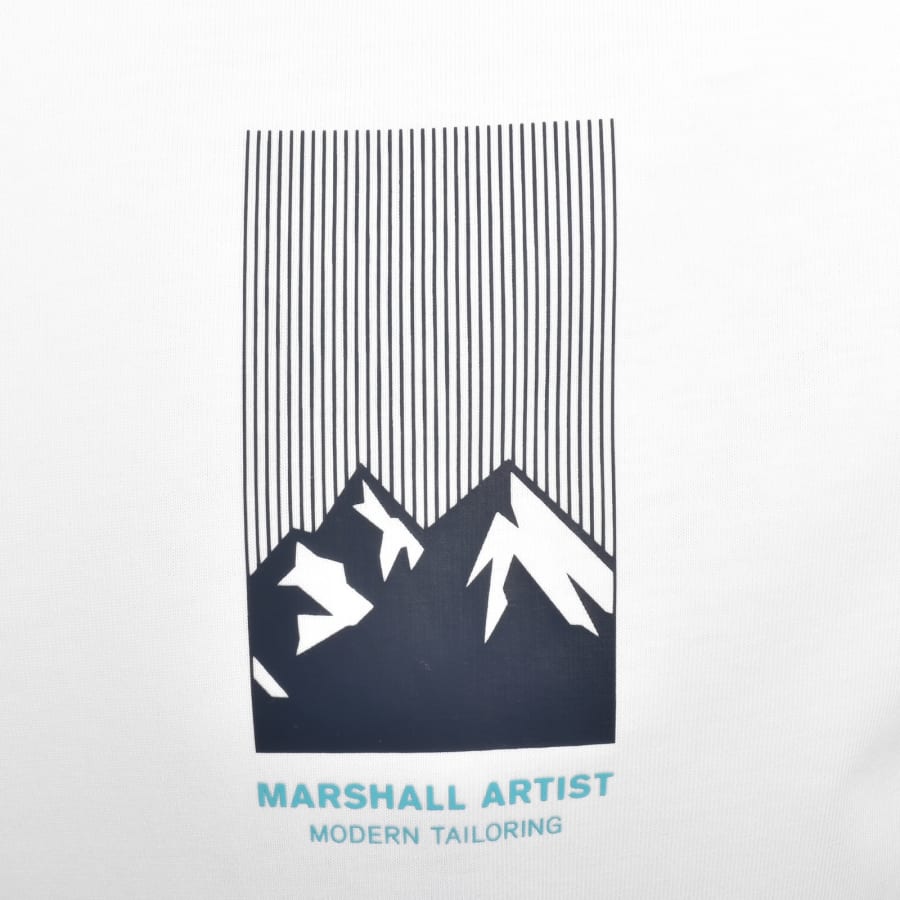 Image number 4 for Marshall Artist Makalu T Shirt White