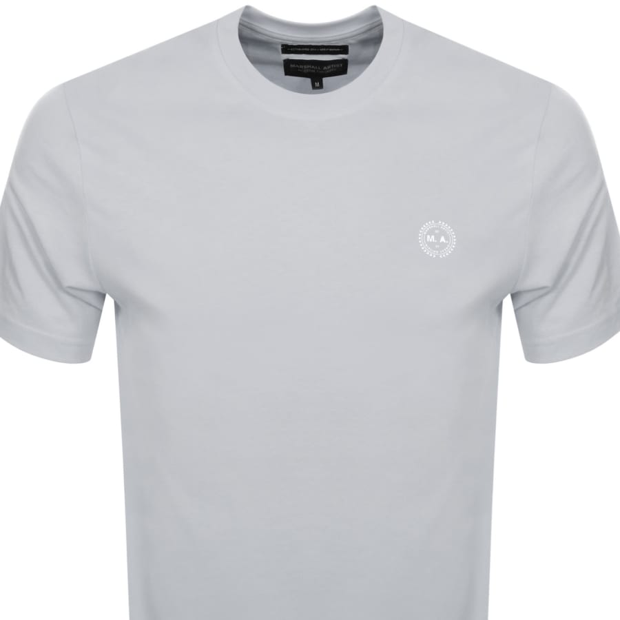 Image number 2 for Marshall Artist Delta T Shirt Harbour Grey