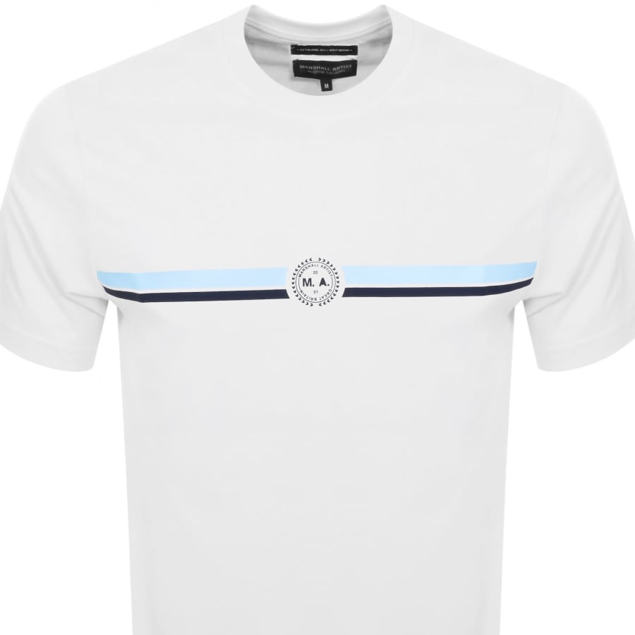 Image number 2 for Marshall Artist Centre Court T Shirt White