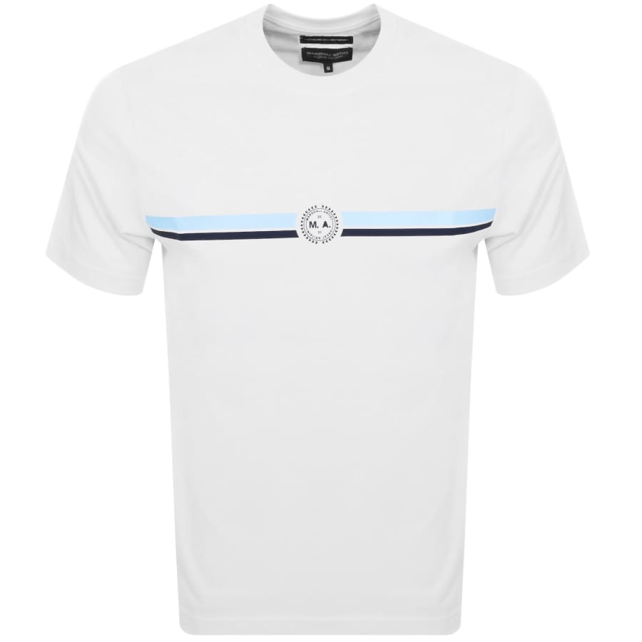 Image number 1 for Marshall Artist Centre Court T Shirt White
