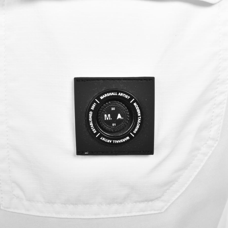Image number 3 for Marshall Artist Aksu Pocket T Shirt White