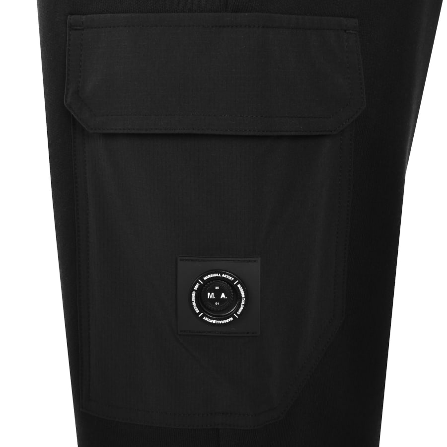 Image number 4 for Marshall Artist Aksu Cargo Shorts Black