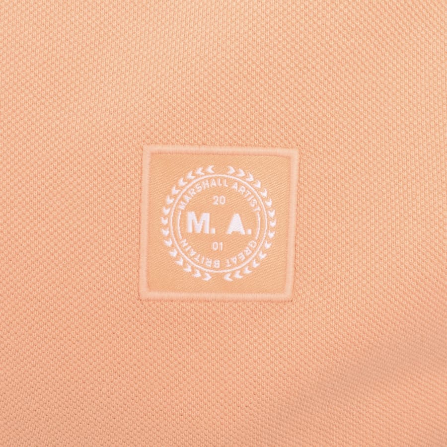 Image number 3 for Marshall Artist Marchio Polo T Shirt Orange