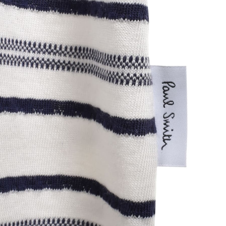 Image number 3 for Paul Smith Stripe T Shirt White