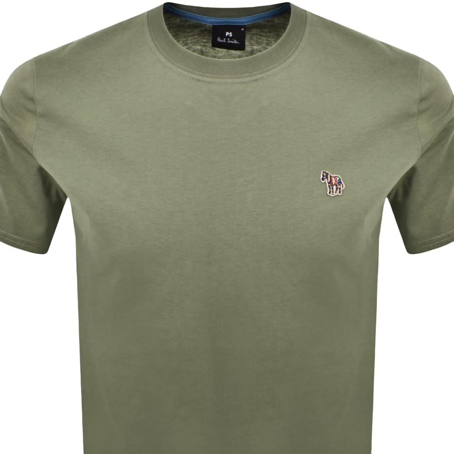 Image number 2 for Paul Smith Regular Fit T Shirt Green