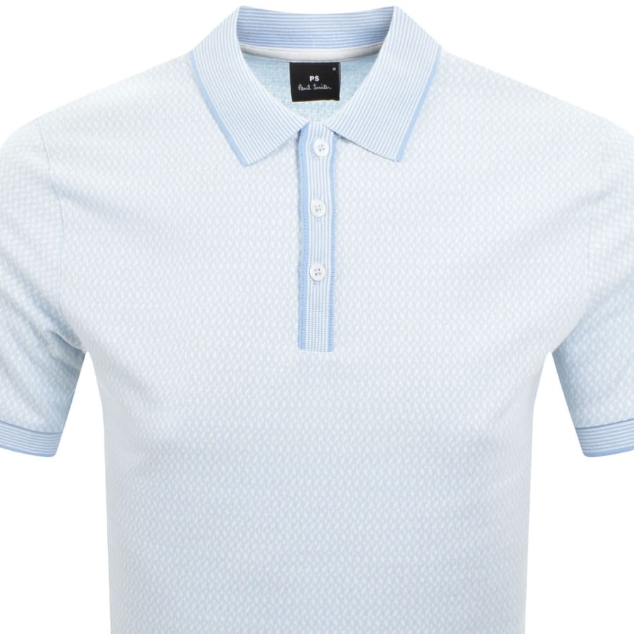 Image number 2 for Paul Smith Polo T Shirt Blue